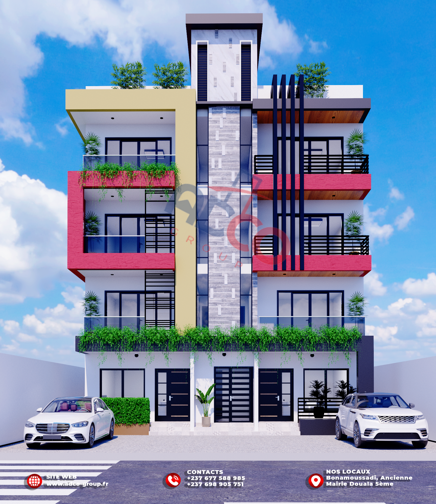 IMMEUBLE R+3 BONAMOUSSSADI